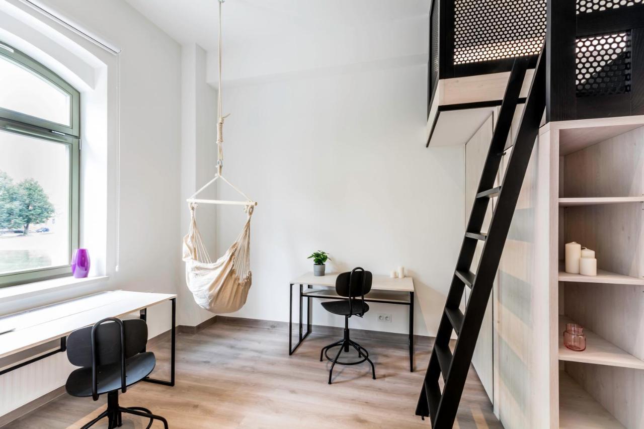 Lofty Kampus Garnizon Aparthotel Gdańsk Kültér fotó