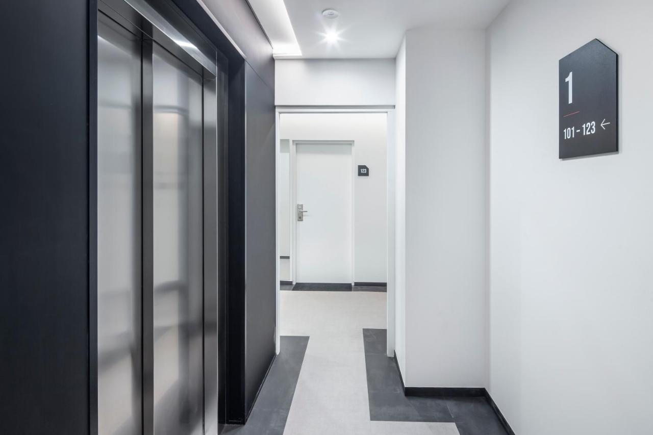 Lofty Kampus Garnizon Aparthotel Gdańsk Kültér fotó