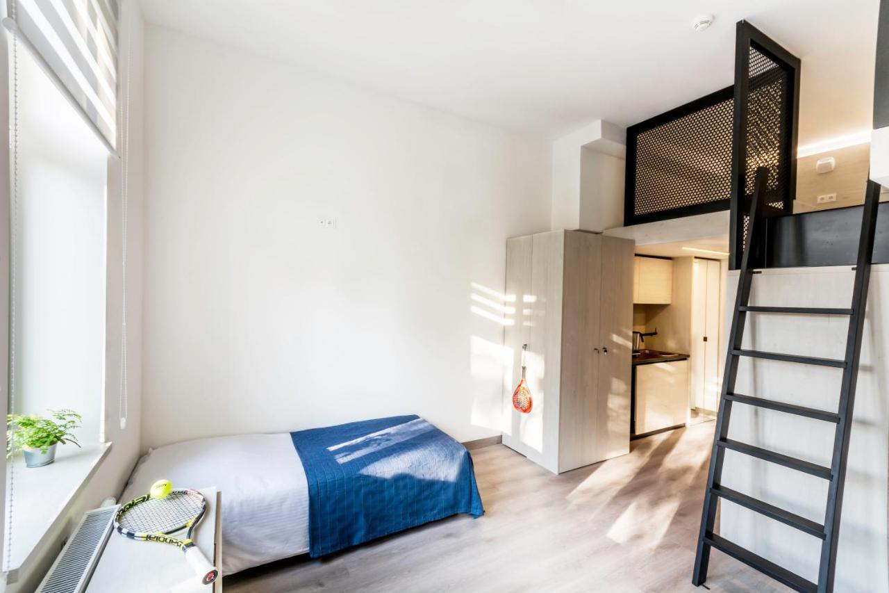 Lofty Kampus Garnizon Aparthotel Gdańsk Kültér fotó